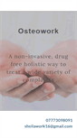Mobile Screenshot of osteowork.com